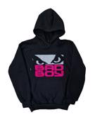 BAD BOY Logo fuxia FOuTER KOuKOuLA - black
